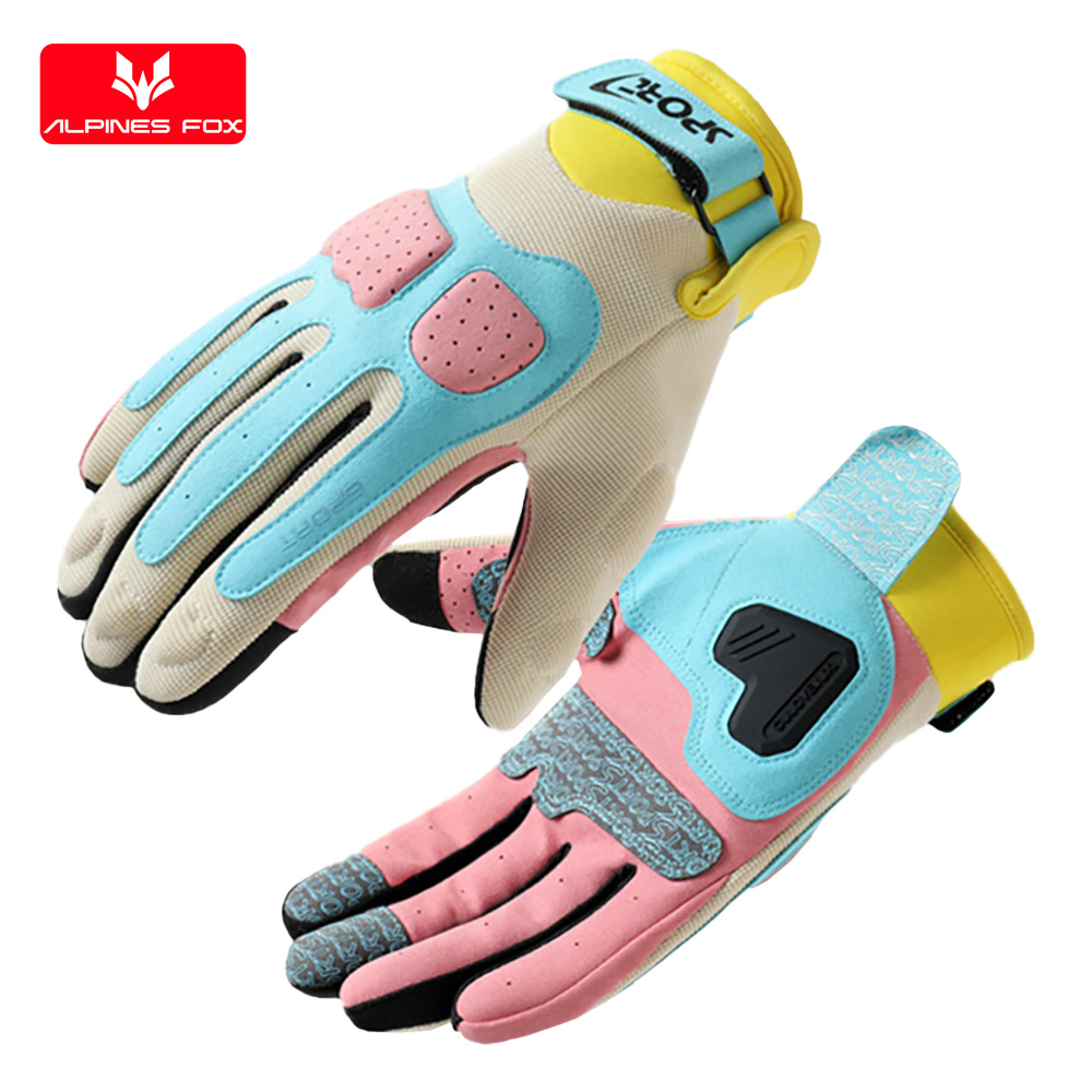 Motorcycle Gear Fox - Guantes de moto de verano para