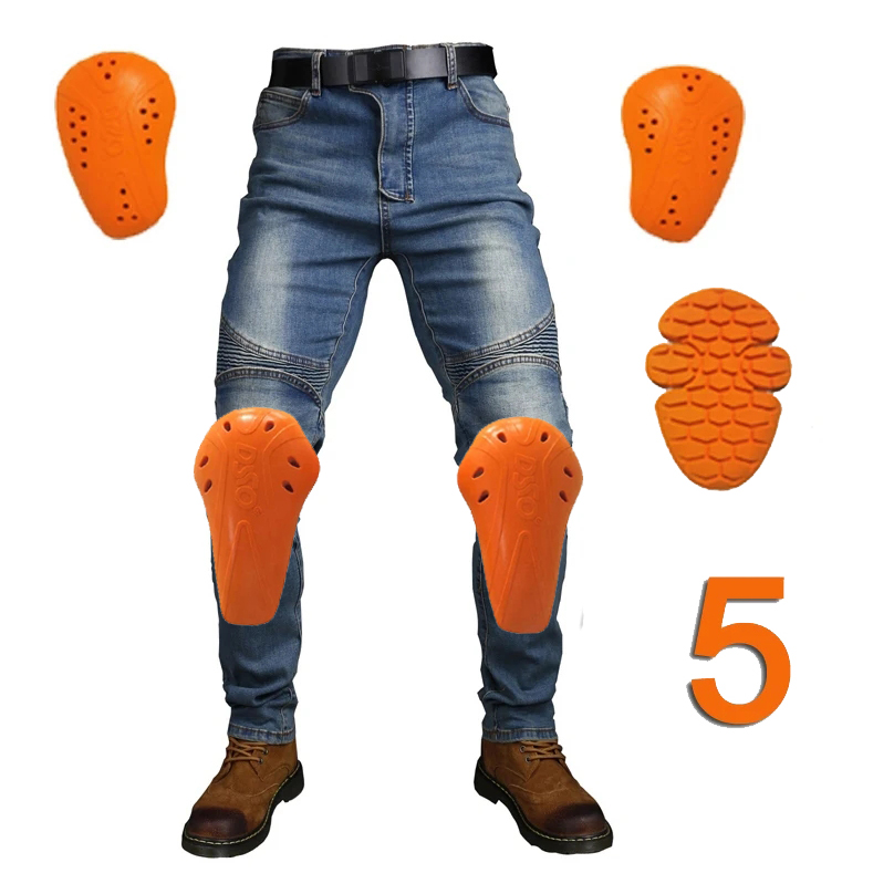 Motorcycle Gear Women Pants - Pantalones de Motocross con Protección para