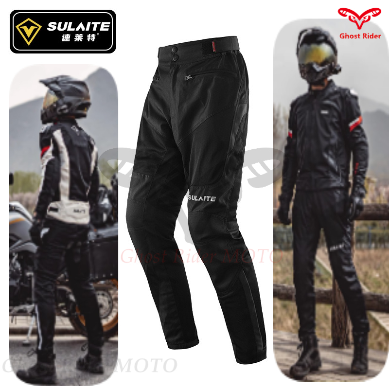 Motorcycle Gear Women Pants - Pantalones de moto para verano, transpirables,