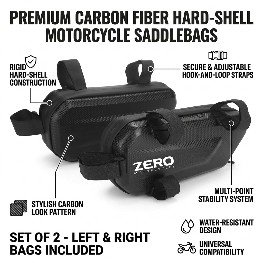 Zero Motorcycle Gear - 360 ° Bolsa de Equipaje para