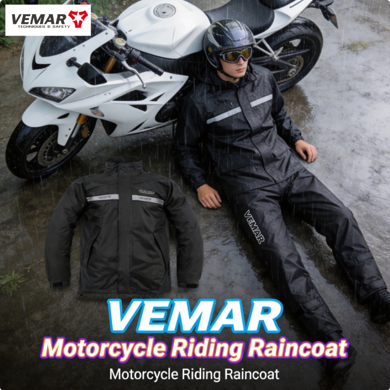 Motorcycle Gear Jacket And Pants - Conjunto de Chaqueta y Pantalones Impermeables