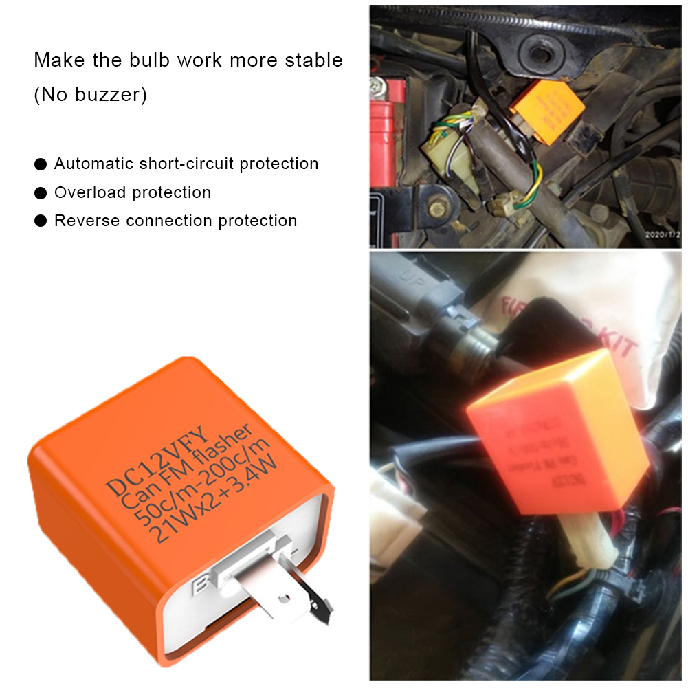 Relé Intermitente LED de 12V c - Motorcycle Gear Protection reseña y precio