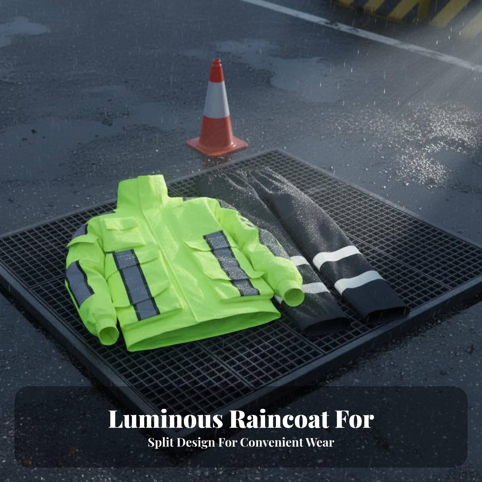 Traje Impermeable Reflectante  - Motorcycle Gear Jacket And Pants reseña y precio