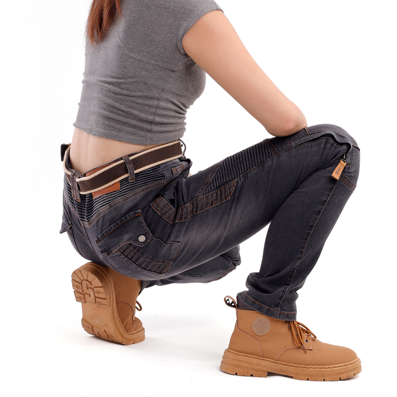 Pantalones de aramida para mot - Motorcycle Gear Women Pants reseña y precio
