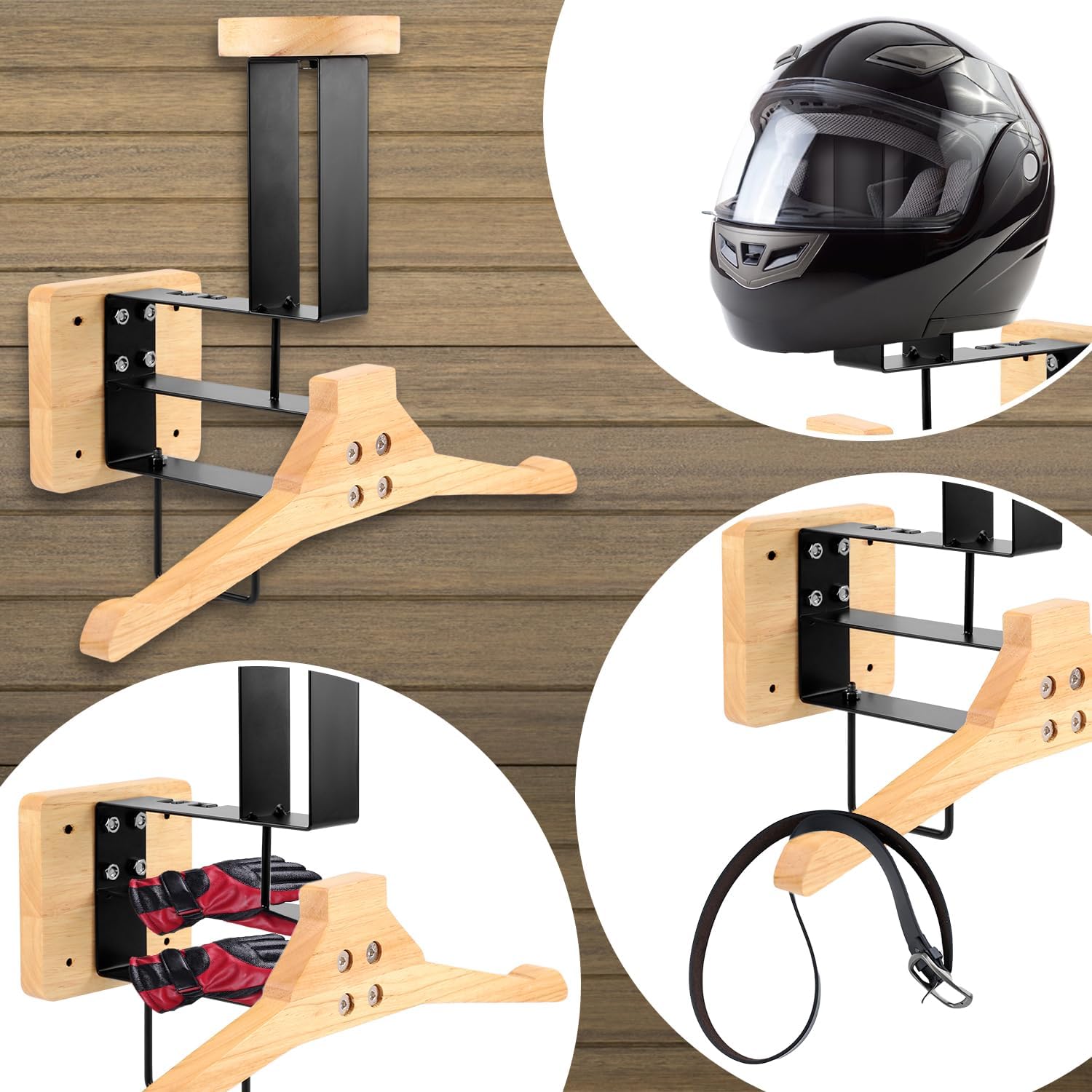​ Soporte para casco de motoci - Motorcycle Gear Hanger reseña y precio