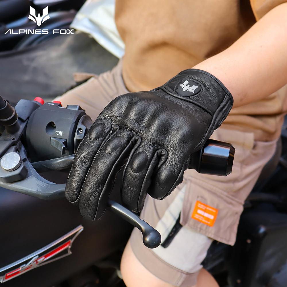 Guantes de moto perforados de  - Motorcycle Gear Fox reseña y precio