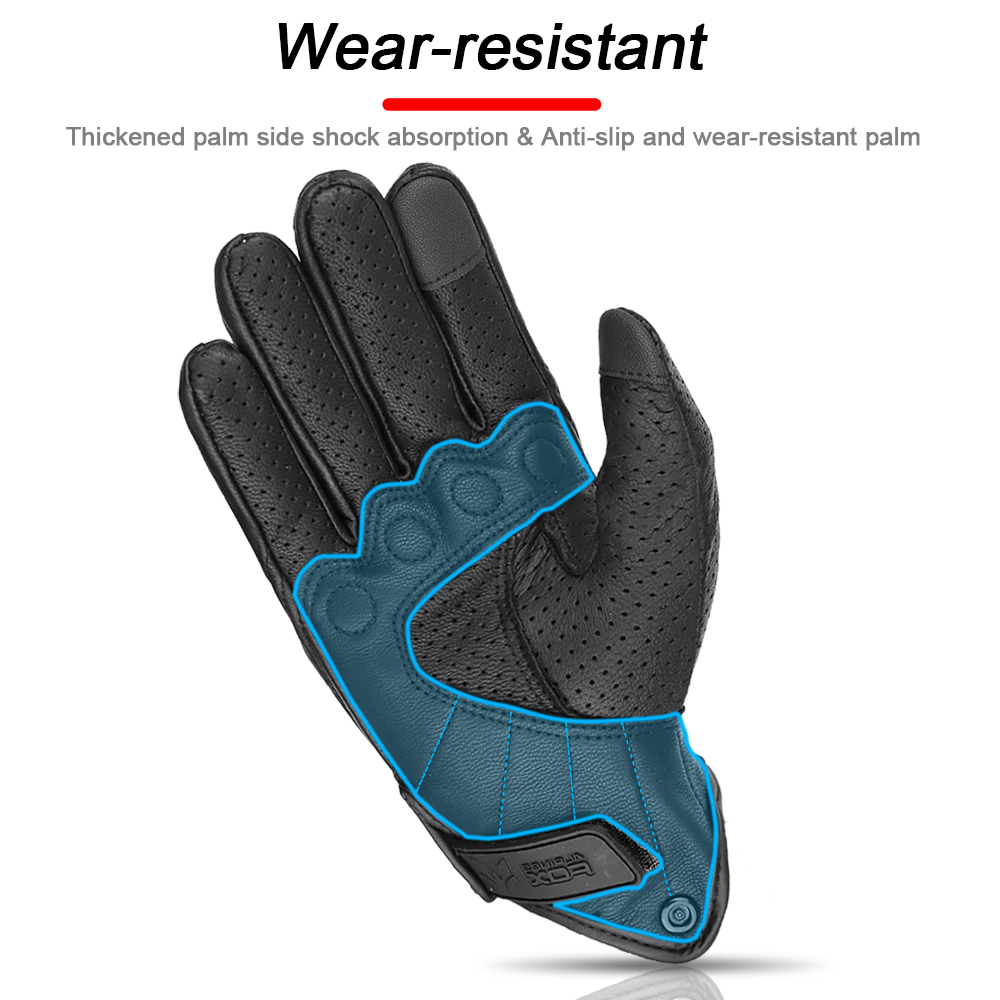 Guantes de moto perforados de  - Motorcycle Gear Fox reseña y precio