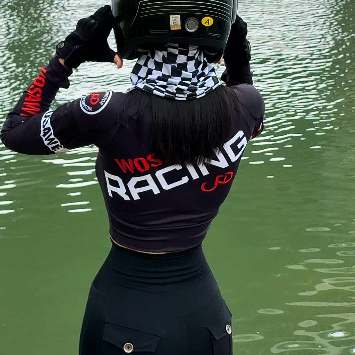 WOSAWE-Conjunto de chaqueta y  - Motorcycle Gear Jacket And Pants reseña y precio