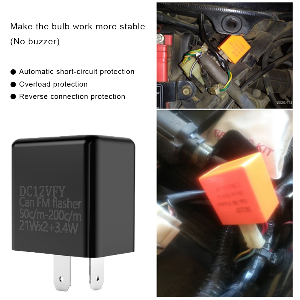Relé de frecuencia DV 12V ajus - Motorcycle Gear Protection reseña y precio