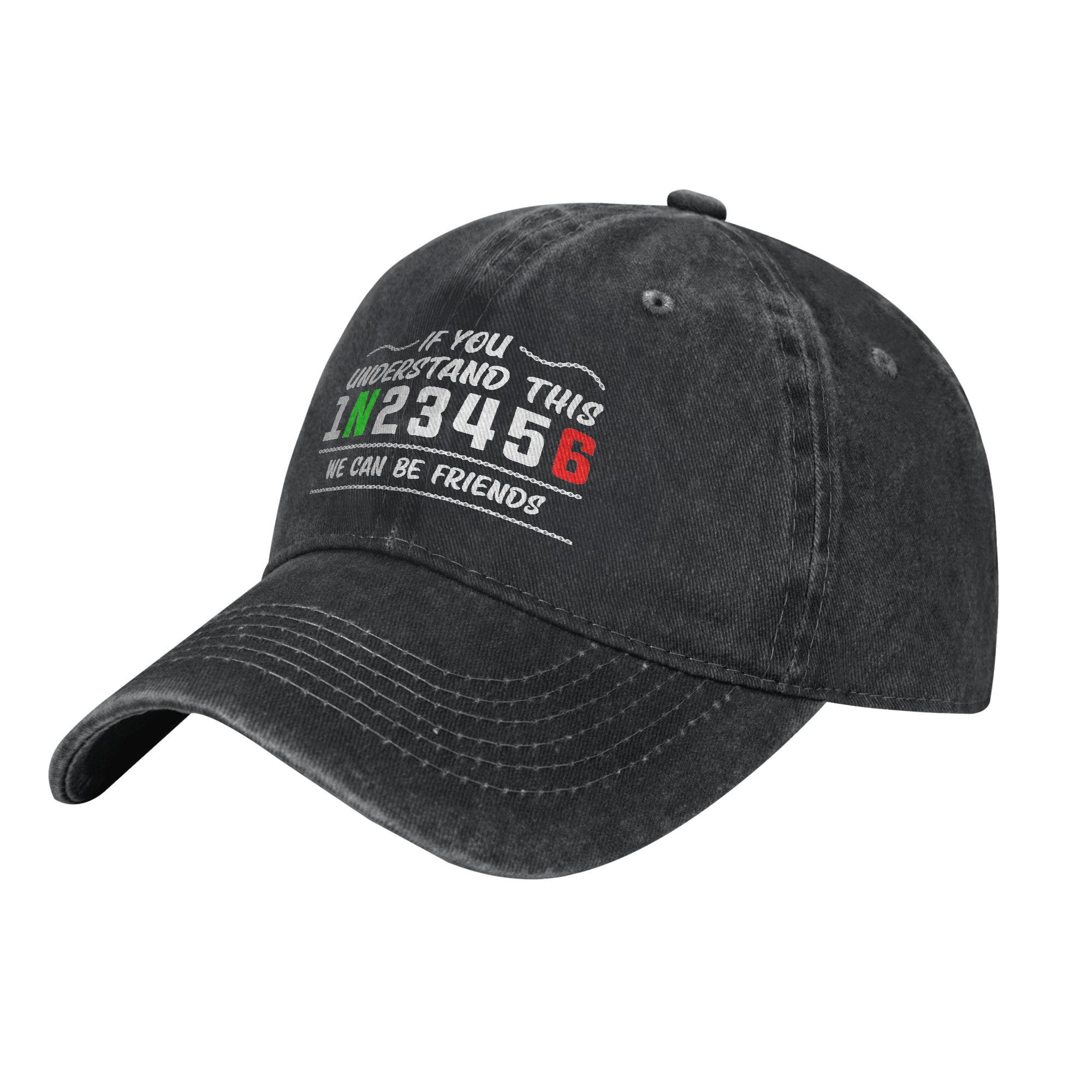 Gorra de béisbol de mezclilla  - Motorcycle Gear Wash reseña y precio