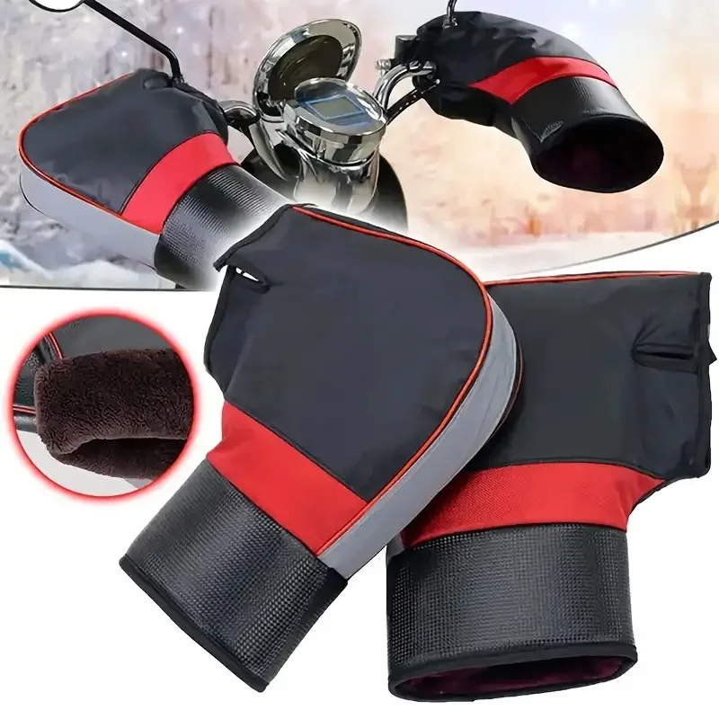 Manguitos para manillar de mot - Motorcycle Gear Protection reseña y precio