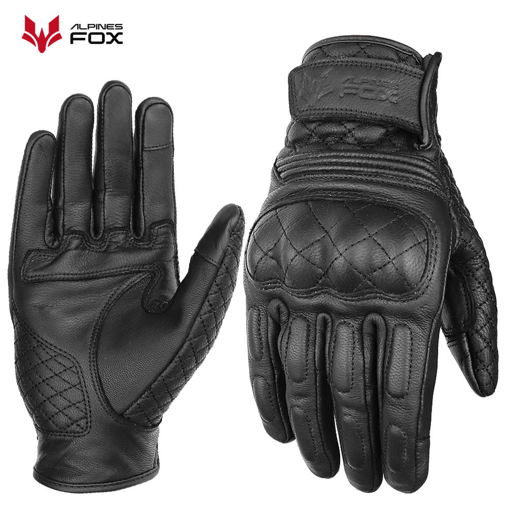 Guantes Retro para motocicleta - Motorcycle Gear Fox reseña y precio