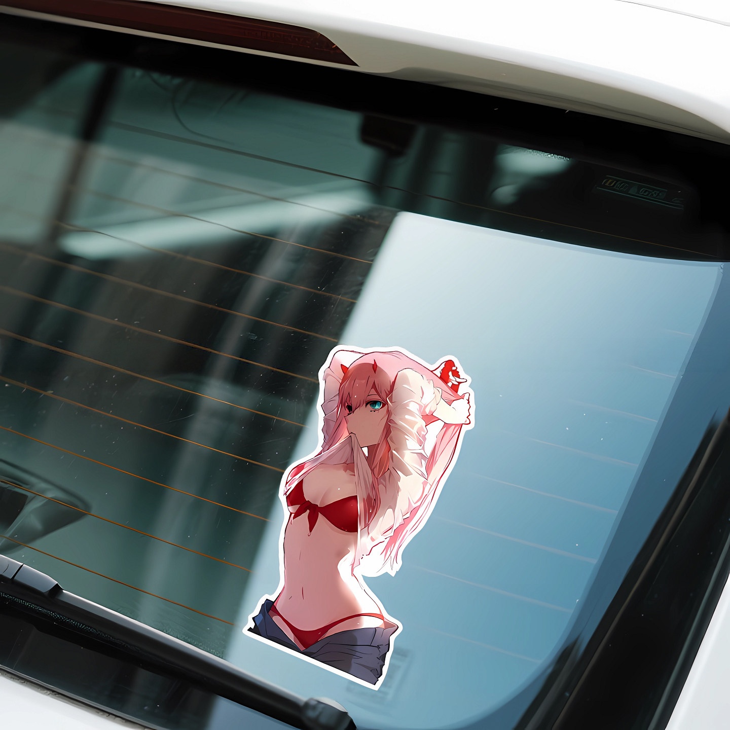 Pegatina para coche DARLING in - Zero Motorcycle Gear reseña y precio