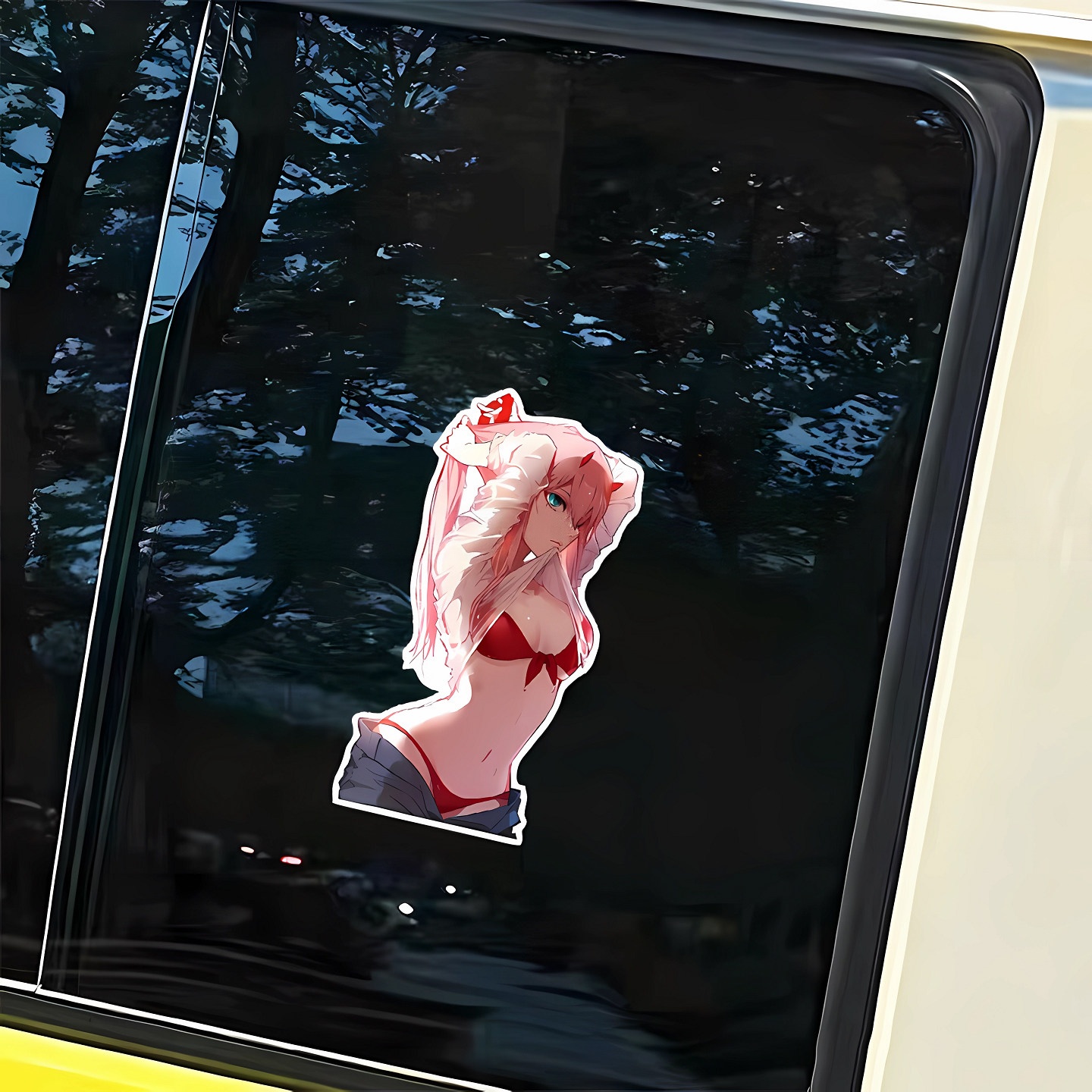 Pegatina para coche DARLING in - Zero Motorcycle Gear reseña y precio