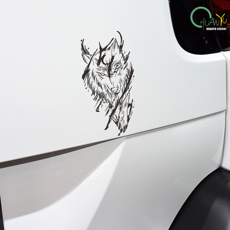 Calcomanías de coche de lobo m - Motorcycle Gear Protection reseña y precio
